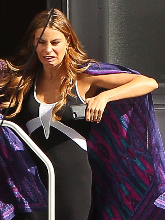 Dziwne miny Sofii Vergary (FOTO)