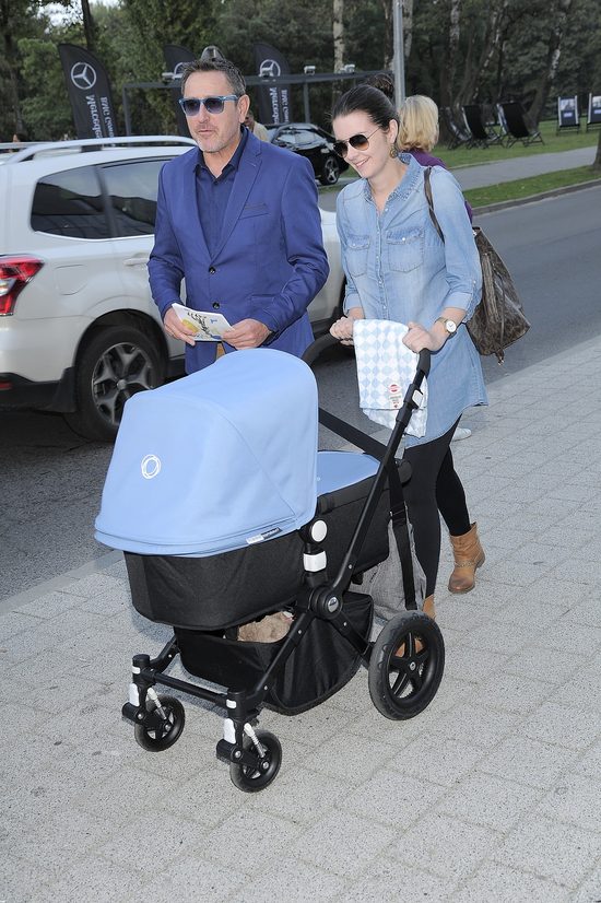 Andrzej Sołtysik z piękną żoną i synkiem nad morzem (FOTO)