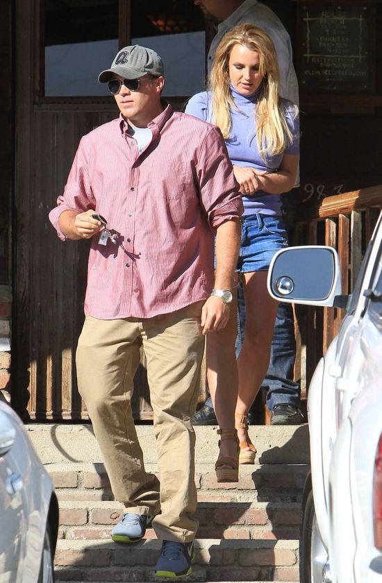 Britney Spears i David Lucado na randce