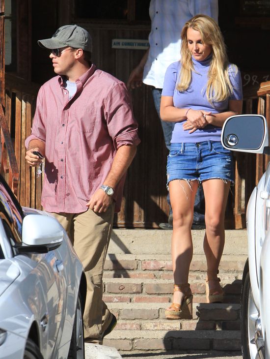 Britney Spears i David Lucado na randce Britney Spears i David Lucado na randce