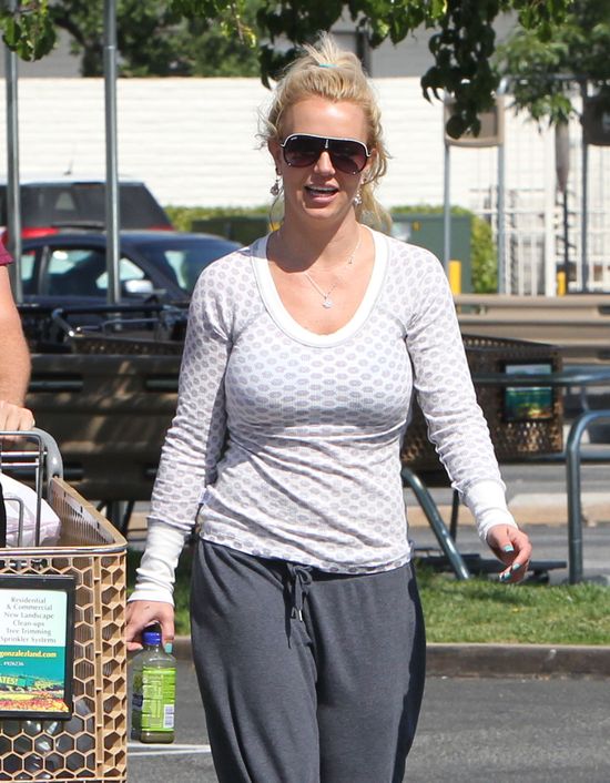 Piżamowy look Britney Spears (FOTO)