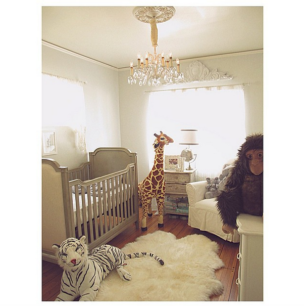 Pokoje dzieci gwiazd - jak mieszkają maluchy znanych osób? 