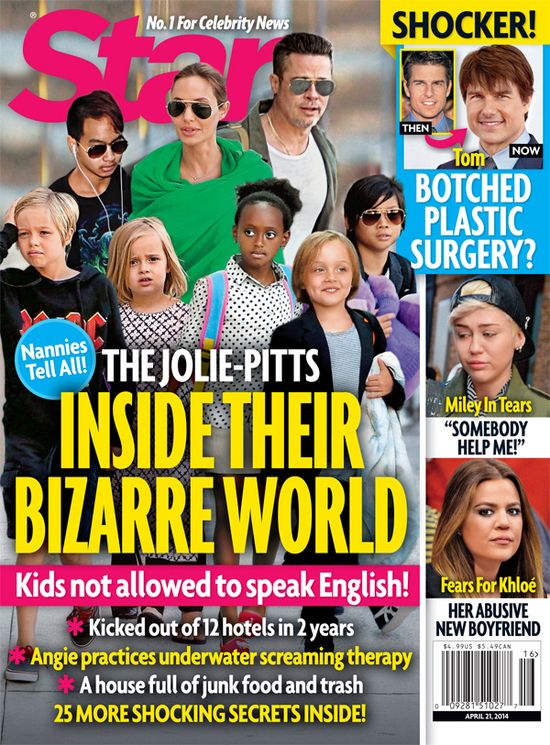 Angelina Jolie i Brad Pitt będą jarać jointy z dziećmi! Angelina Jolie i Brad Pitt będą jarać jointy z dziećmi!