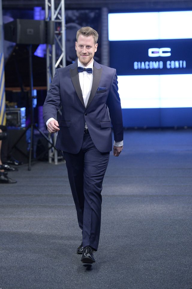 Robert Stockinger z narzeczoną na pokazie (FOTO)