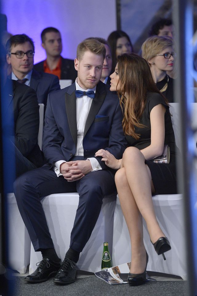 Robert Stockinger z narzeczoną na pokazie (FOTO)