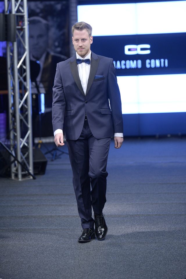 Robert Stockinger z narzeczoną na pokazie (FOTO)