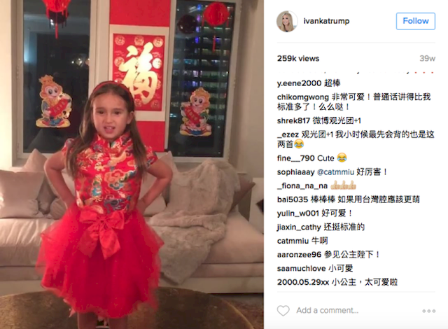 Chińczycy zakochali się we... wnuczce Donalda Trumpa!