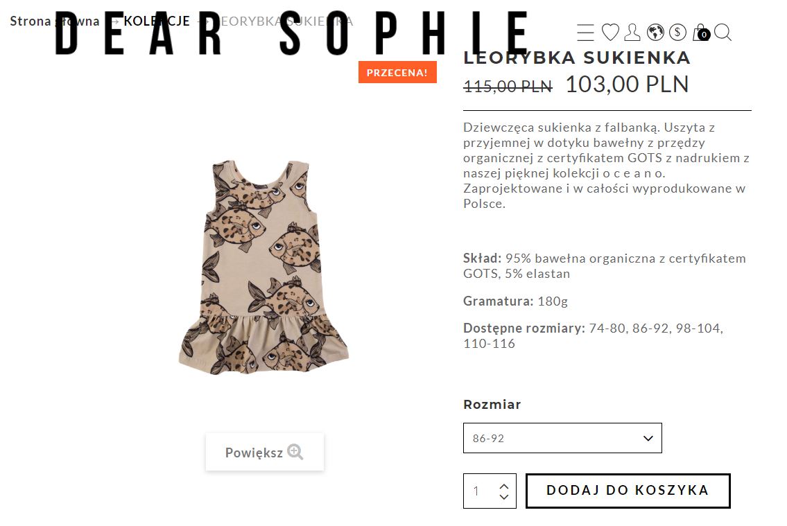 Szał na sukienkę w rybki Klary Lewandowskiej! Gdzie można ją dostać?