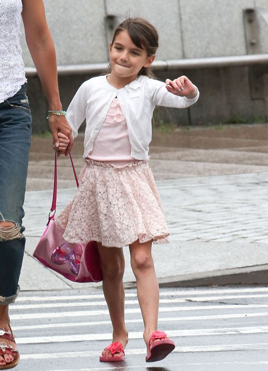 Suri Cruise już przeszły dąsy (FOTO)