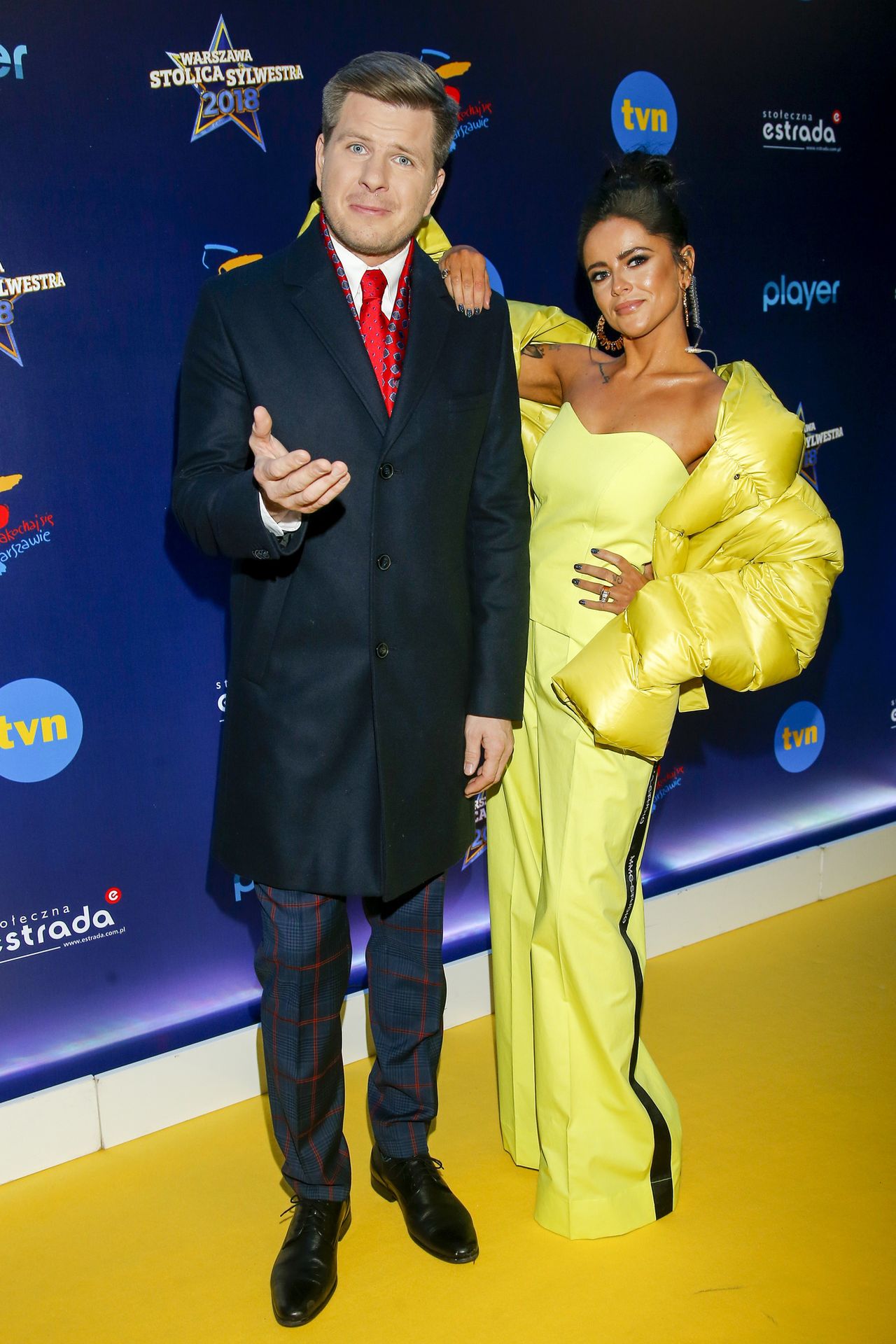 Gwiazdy Sylwestra TVN w Warszawie (ZDJĘCIA)