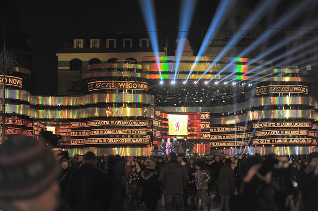 Sylwester we Wrocławiu - pierwsze zdjęcia (FOTO)