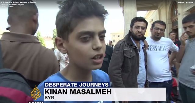 Apel tego 13-letniego Syryjczyka stał się hitem sieci (VIDEO