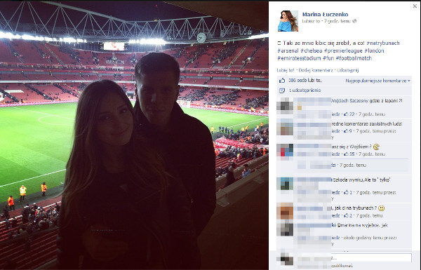 Szczęsny PIERWSZY RAZ opowiada o swojej kobiecie, Marinie! Szczęsny PIERWSZY RAZ opowiada o swojej kobiecie, Marinie!