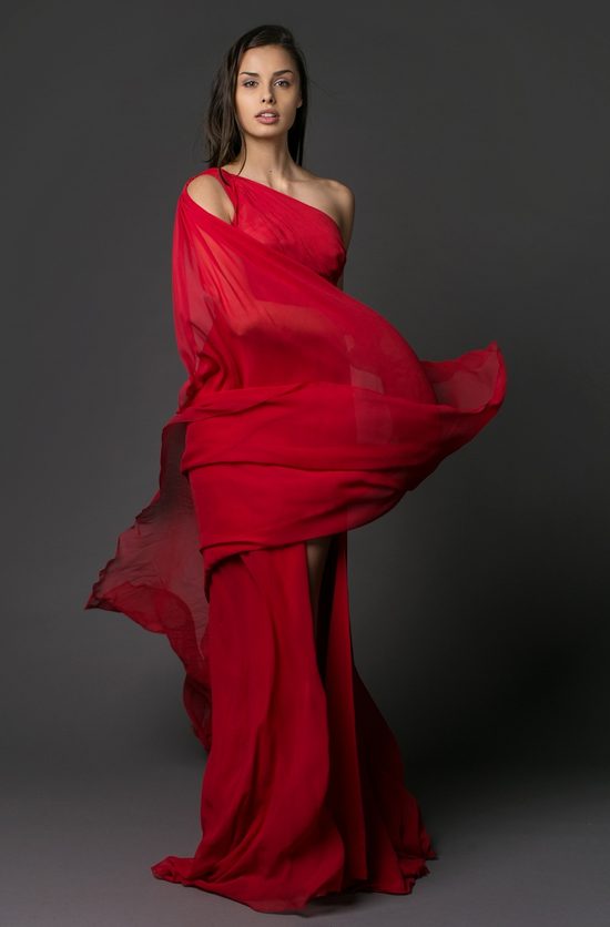 Weronika Szmajdzińska w finale wyborów Miss Universe 2015 