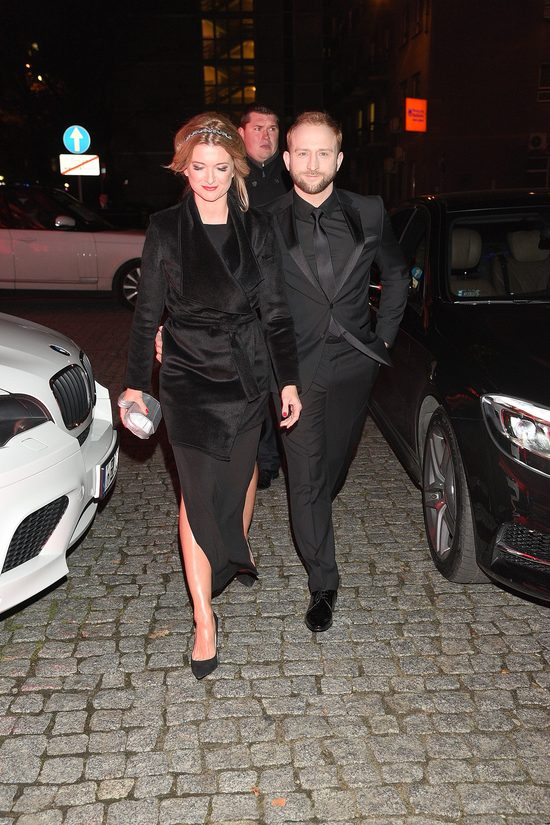 Borys Szyc i Justyna Jeger Nagłowska na Różach Gali (FOTO)