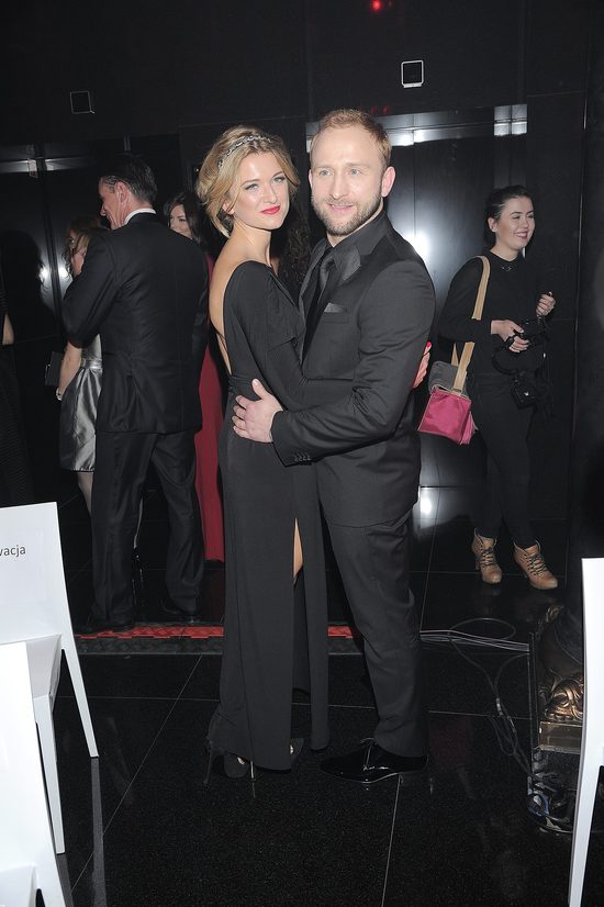 Borys Szyc i Justyna Jeger Nagłowska na Różach Gali (FOTO)