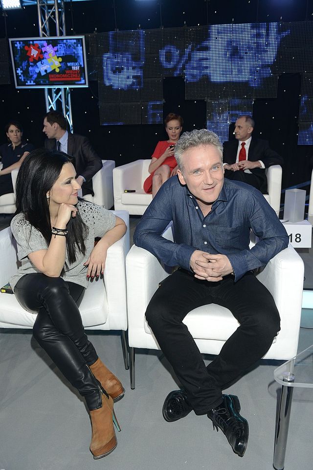 Beata Tadla grozi paluszkiem fotoreporterowi (FOTO) Beata Tadla grozi paluszkiem fotoreporterowi (FOTO)