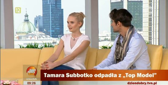 Tamara Subbotko z Top Model ma fatalny styl