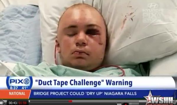 Niewiele brakowało, aby zginął podczas idiotycznej zabawy 