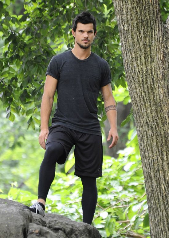 Taylor Lautner ćwiczy parkour