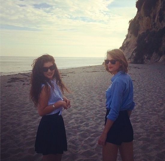 Przyjaciółki na zakupach: Taylor Swift i Lorde (FOTO)