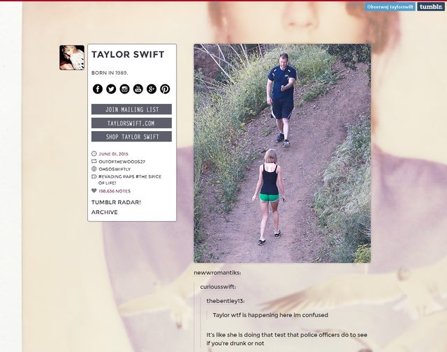 To zdjęcie Taylor Swift ze spaceru wywołało poruszenie 