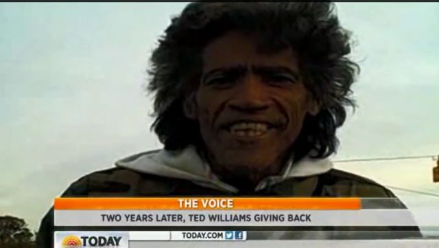 Pamietacie Teda Williamsa - mężczyznę z radiowym głosem?