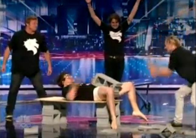 Ma talent: genitalia ze stali