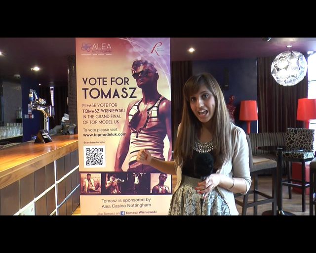 Polak Tomasz Wiśniewski w brytyjskiej wersji Top Model