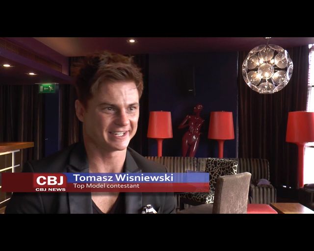 Polak Tomasz Wiśniewski w brytyjskiej wersji Top Model