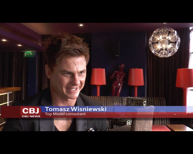 Polak Tomasz Wiśniewski w brytyjskiej wersji Top Model