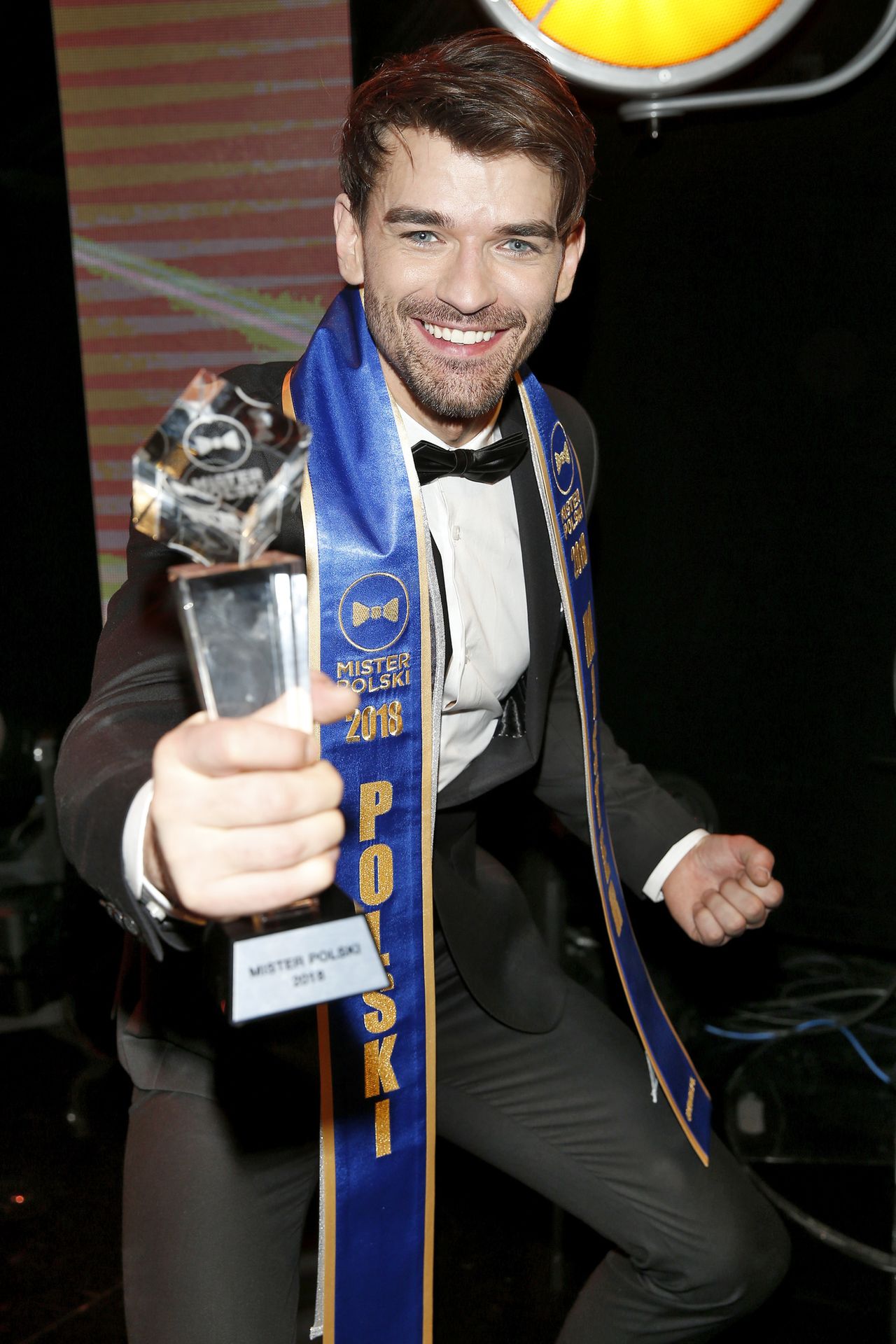 Nowym Misterem Polski 2018 został niebieskooki Tomasz Zarzycki, 26 l., model z Ł