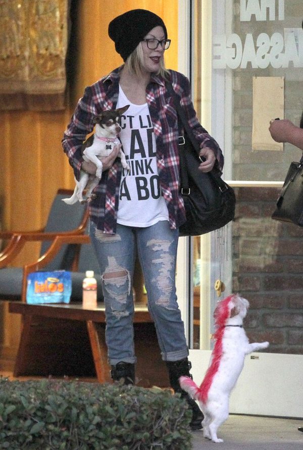 Tori Spelling jest zaniedbana? (FOTO)