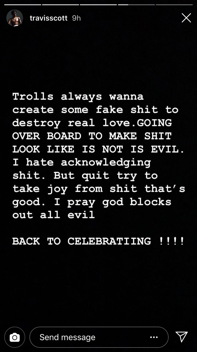 Travis Scott KOMENTUJE jego niewierność wobec Kylie Jenner Travis Scott KOMENTUJE jego niewierność wobec Kylie Jenner