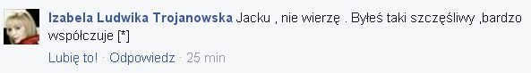 Aktorzy składają kondolencje Jackowi Borkowskiemu Aktorzy składają kondolencje Jackowi Borkowskiemu