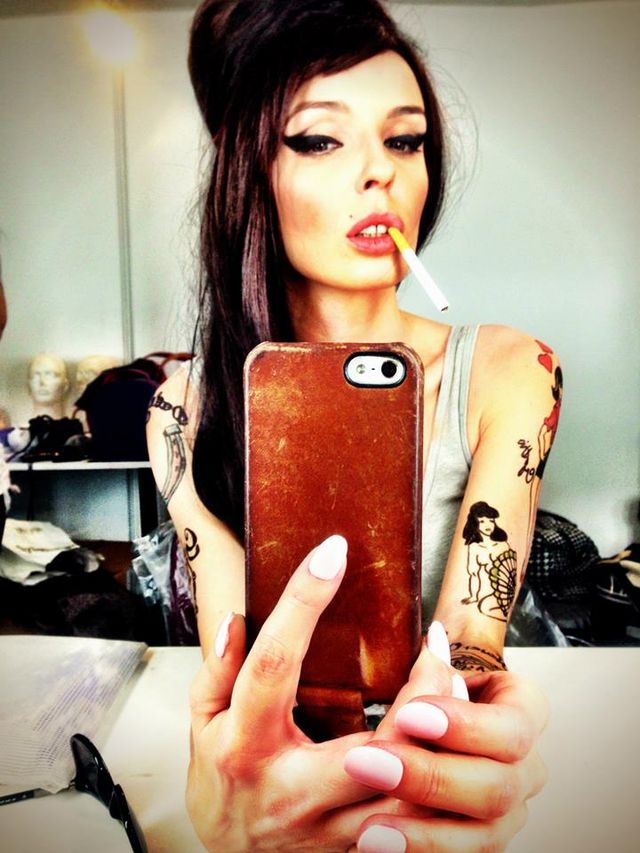 Agnieszka Włodarczyk jako Amy Winehouse (FOTO)