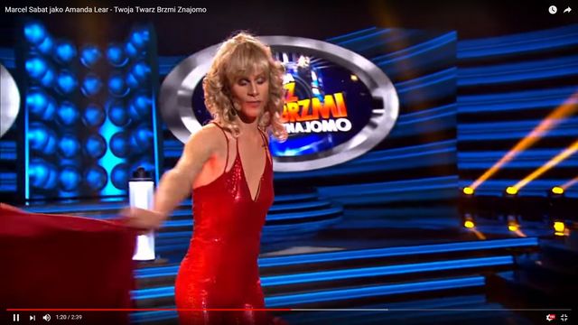 Marcel Sabat Twoja Twarz Brzmi Znajomo MEGA WYSTĘP! Marcel Sabat jako Amanda Lear w Twoja Twarz Brzmi Znajomo