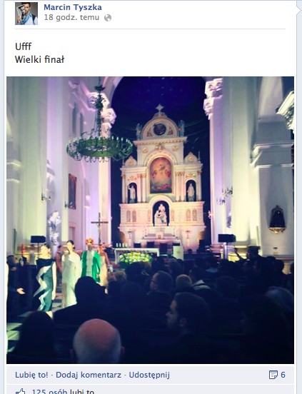 Tyszka o pokazie Zienia: Dziewczyny wstydzą się udziału