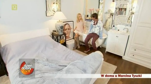 Marcin Tyszka pokazał swoją sypialnię (FOTO)