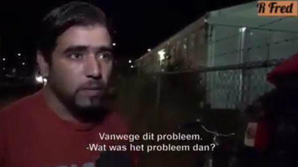 Dramat uchodźców - mają spuchnięte jądra