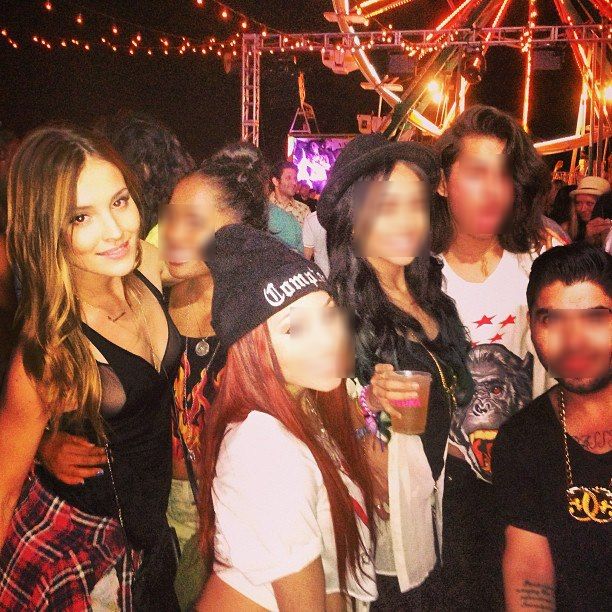 Marina Łuczenko bawi się na festiwalu Coachella (FOTO) Marina Łuczenko bawi się na festiwalu Coachella (FOTO)