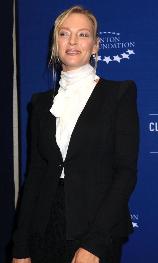 Uma Thurman wyjaśnia, co było nie tak z jej twarzą