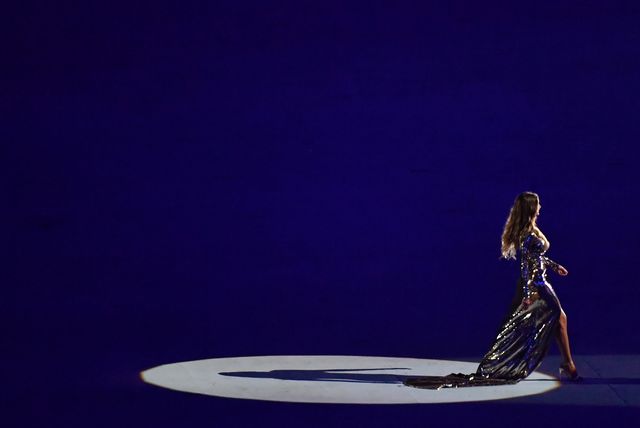 Długonoga Gisele Bundchen zachwyciła na cermonii otwarcia RIO 2016!