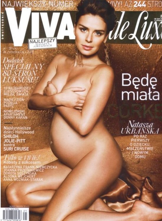 Natasza Urbańska pokazała piersi na okładce Vivy! (FOTO)