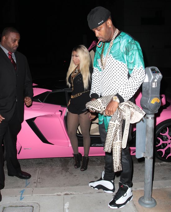 Kylie Jenner na różowych urodzinach Nicki Minaj (FOTO)