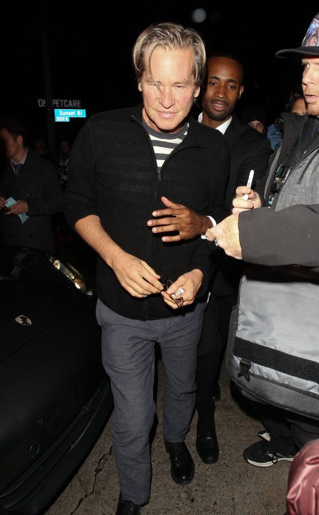 Waży 40 kilogramów? Val Kilmer pokazał się publicznie po informacjach, że umiera