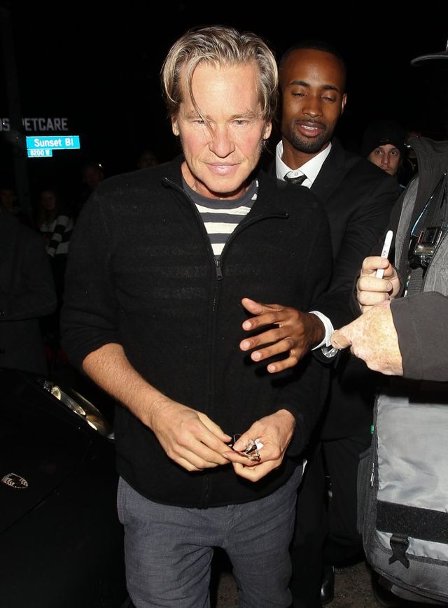 Waży 40 kilogramów? Val Kilmer pokazał się publicznie po informacjach, że umiera