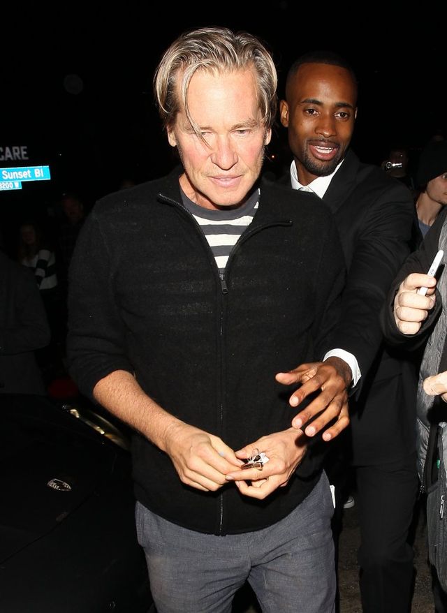 Waży 40 kilogramów? Val Kilmer pokazał się publicznie po informacjach, że umiera