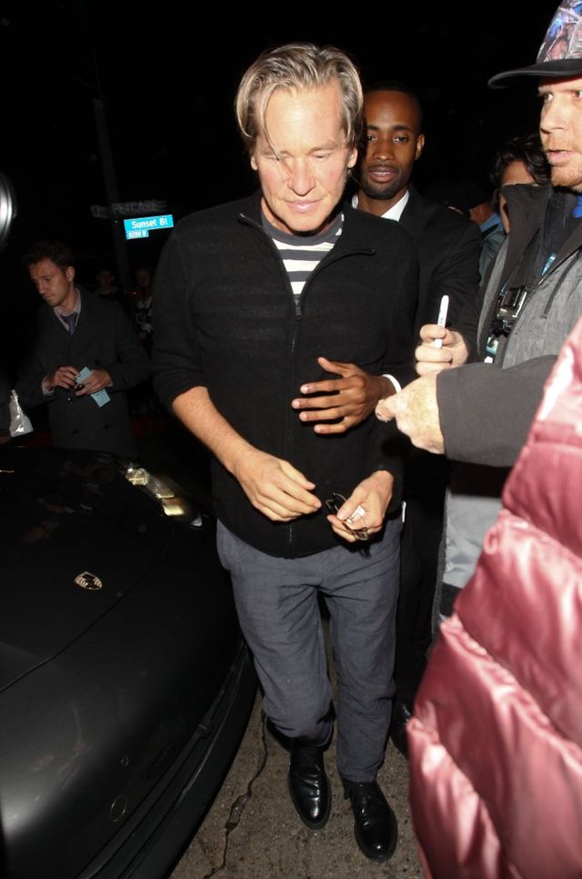 Waży 40 kilogramów? Val Kilmer pokazał się publicznie po informacjach, że umiera