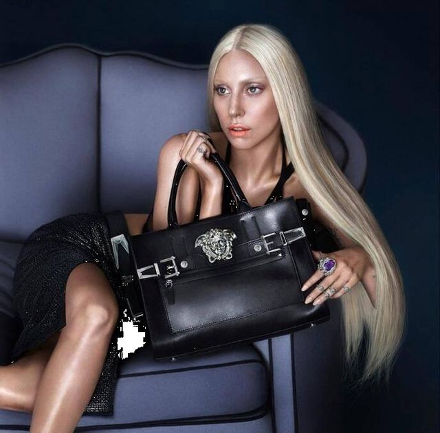 Lady Gaga reklamuje Versace (FOTO)